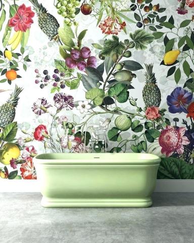 Εντυπωσιακές ταπετσαρίες για μία εξωτική ατμόσφαιρα στο μπάνιο Εντυπωσιακές ταπετσαρίες για μία εξωτική ατμόσφαιρα στο μπάνιο