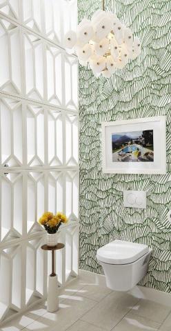 Εντυπωσιακές ταπετσαρίες για μία εξωτική ατμόσφαιρα στο μπάνιο Εντυπωσιακές ταπετσαρίες για μία εξωτική ατμόσφαιρα στο μπάνιο