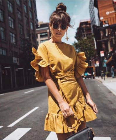 Το ruffled dress και πώς να το φορέσεις σε όλες τις εκδοχές του Το ruffled dress και πώς να το φορέσεις σε όλες τις εκδοχές του