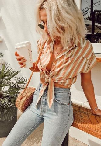 Οι ρίγες και πώς θα τις φορέσεις αυτό το καλοκαίρι Οι ρίγες και πώς θα τις φορέσεις αυτό το καλοκαίρι