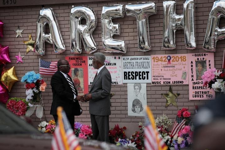 Aretha Franklin: Φωτογραφίες από την κηδεία της Aretha Franklin: Φωτογραφίες από την κηδεία της