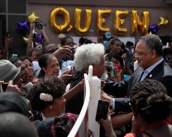 Aretha Franklin: Φωτογραφίες από την κηδεία της Aretha Franklin: Φωτογραφίες από την κηδεία της