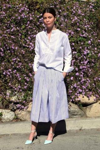 Τα σωστά παπούτσια για να φορέσεις με το wide-leg crop παντελόνι Τα σωστά παπούτσια για να φορέσεις με το wide-leg crop παντελόνι