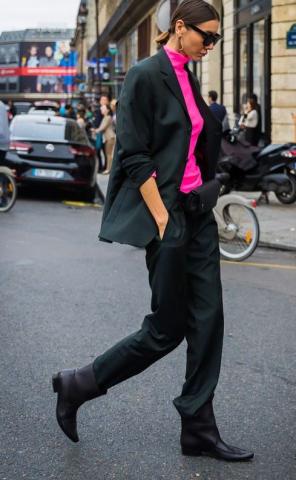 Πώς φοράνε το κοστούμι στο street style αγαπημένα fashion girls Πώς φοράνε το κοστούμι στο street style αγαπημένα fashion girls