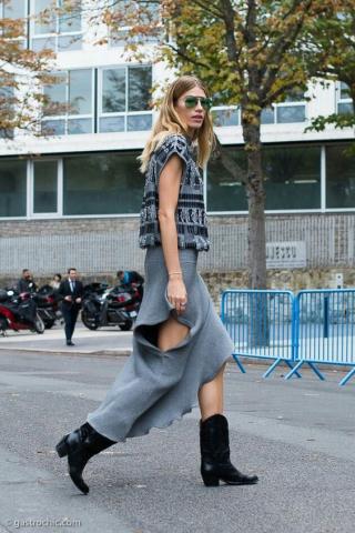 Πώς να φορέσεις τα cow boots αυτή τη σεζόν Πώς να φορέσεις τα cow boots αυτή τη σεζόν