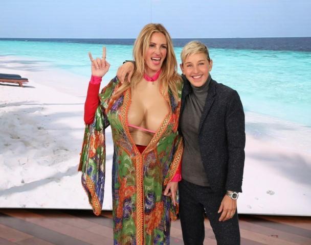 Η Julia Roberts εκπαιδεύεται από την DeGeneres για να γίνει μια σωστή Instagrammer Η Julia Roberts εκπαιδεύεται από την DeGeneres για να γίνει μια σωστή Instagrammer