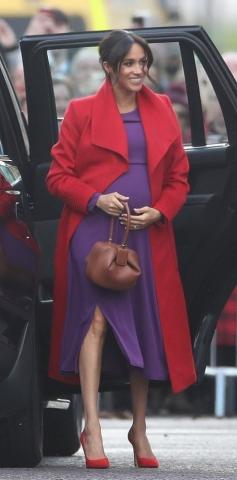 Meghan Markle: Η πρώτη της εμφάνιση για το 2019 - Η κοιλιά της έχει μεγαλώσει πολύ Meghan Markle: Η πρώτη της εμφάνιση για το 2019 - Η κοιλιά της έχει μεγαλώσει πολύ