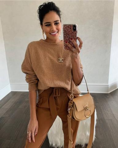 Δες πώς φοράνε το καφέ χρώμα οι πιο στιλάτες γυναίκες του instagram Δες πώς φοράνε το καφέ χρώμα οι πιο στιλάτες γυναίκες του instagram